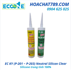 EC KY (P-201 ~ P-203) Neutral Silicon Clear Silicone trung tính 100%